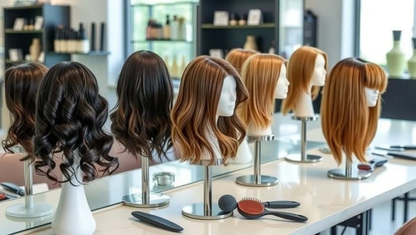 Vackra frisyrer för mellanlångt hår