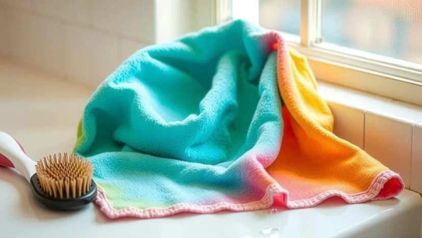 Hårtorkhanduken som torkar håret snabbt och enkelt