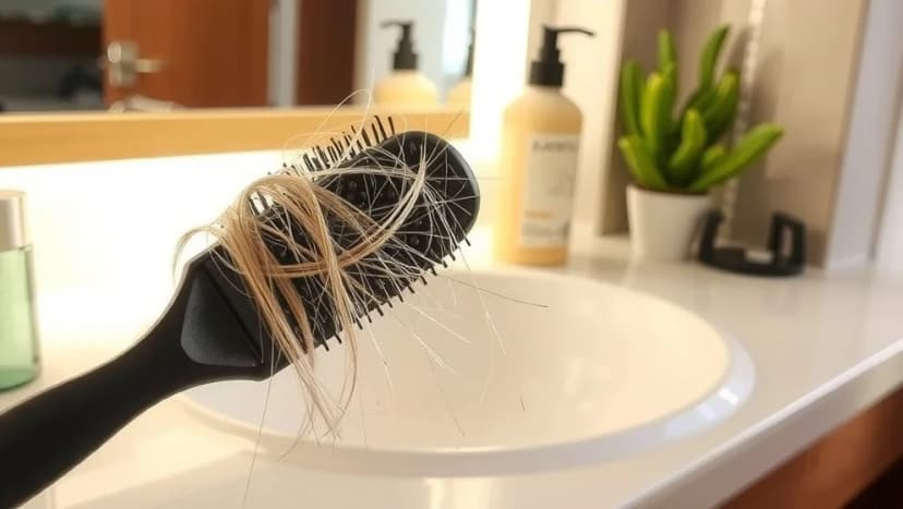 Håravfall efter graviditet är normalt