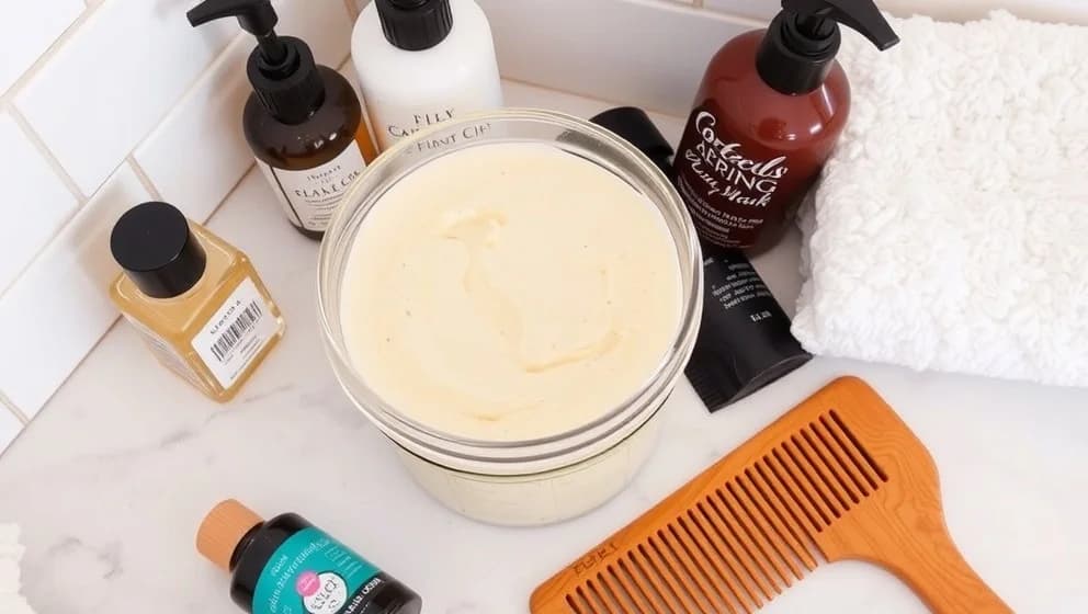 Hårinpackning för lockigt hår som fungerar