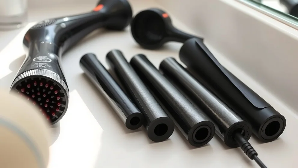 Hårspolar med klämmor för bättre hårval