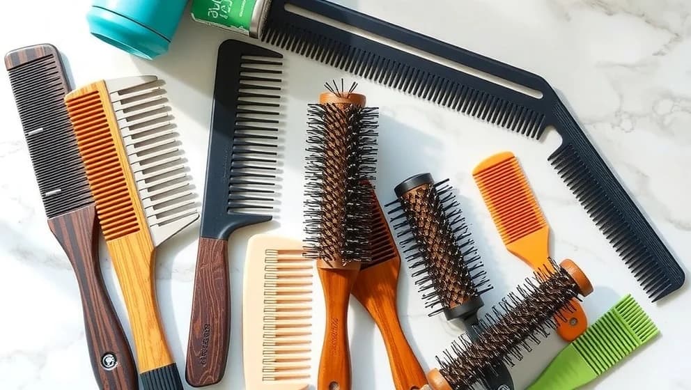 Bästa kam för lockigt hår