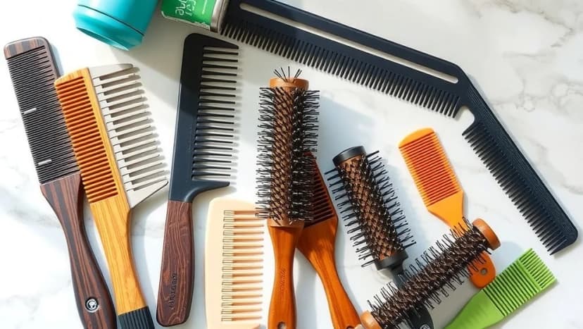 Bästa kam för lockigt hår