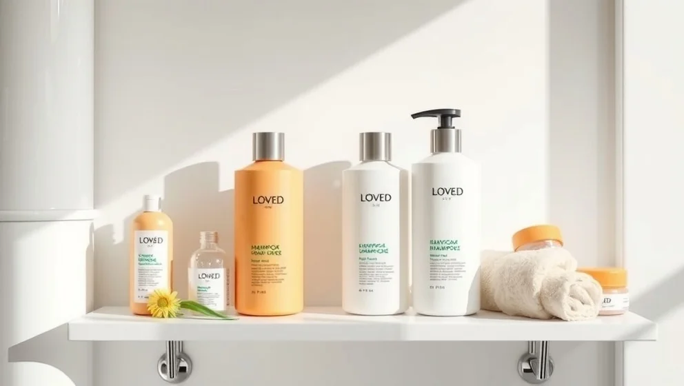 Schampo och balsam för friskt hår