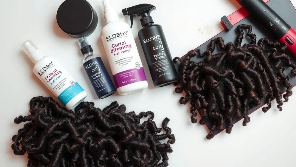 Lockigt hår enkelt gjort vackert