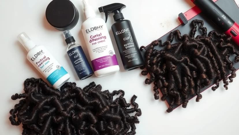 Lockigt hår enkelt gjort vackert