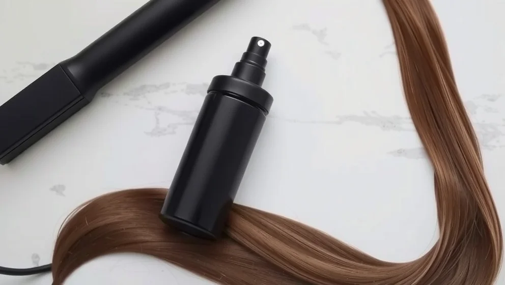 Värmeskydd för håret skyddar ditt hår